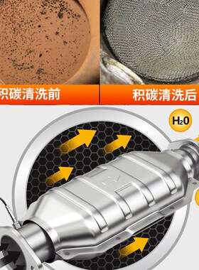 汽车三元催化清洗剂崔化器免拆直洗年审尾气超标治理神器积碳克星