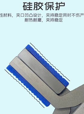 机械手气动迷你夹具内撑外扩强力防滑夹爪MINI-A/B/C/D/E小夹子