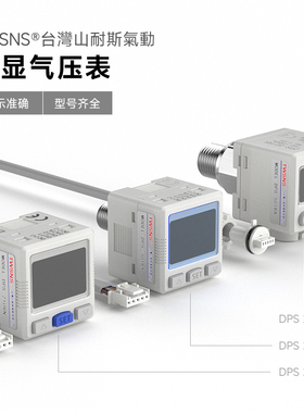 TWSNS台匠山耐斯数字式压力开关智能控制数显真空压力表DPS210/30