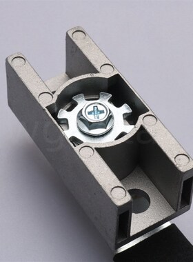 左门内锁 威图柜附件 TS002柜PS机柜门锁 九折十X六折型材附件