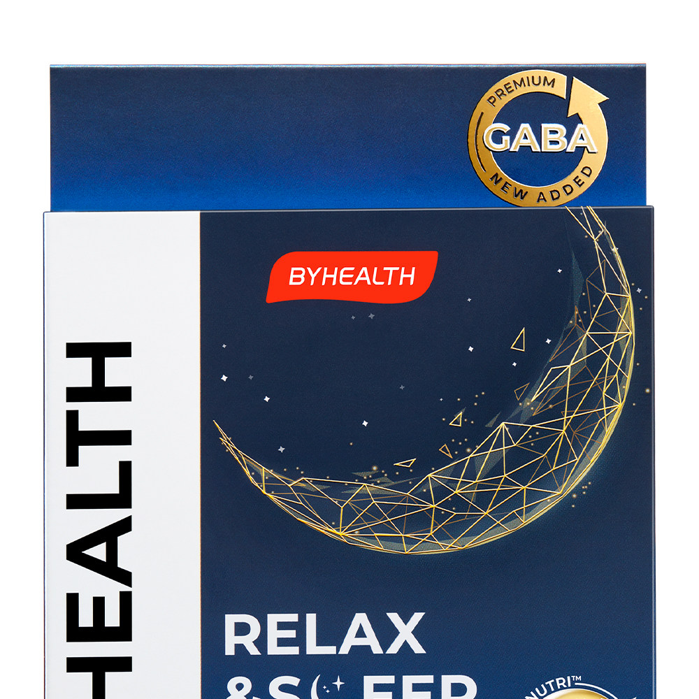 【自营】BYHEALTH褪黑素氨基丁酸GABA闪睡片睡眠非软糖
