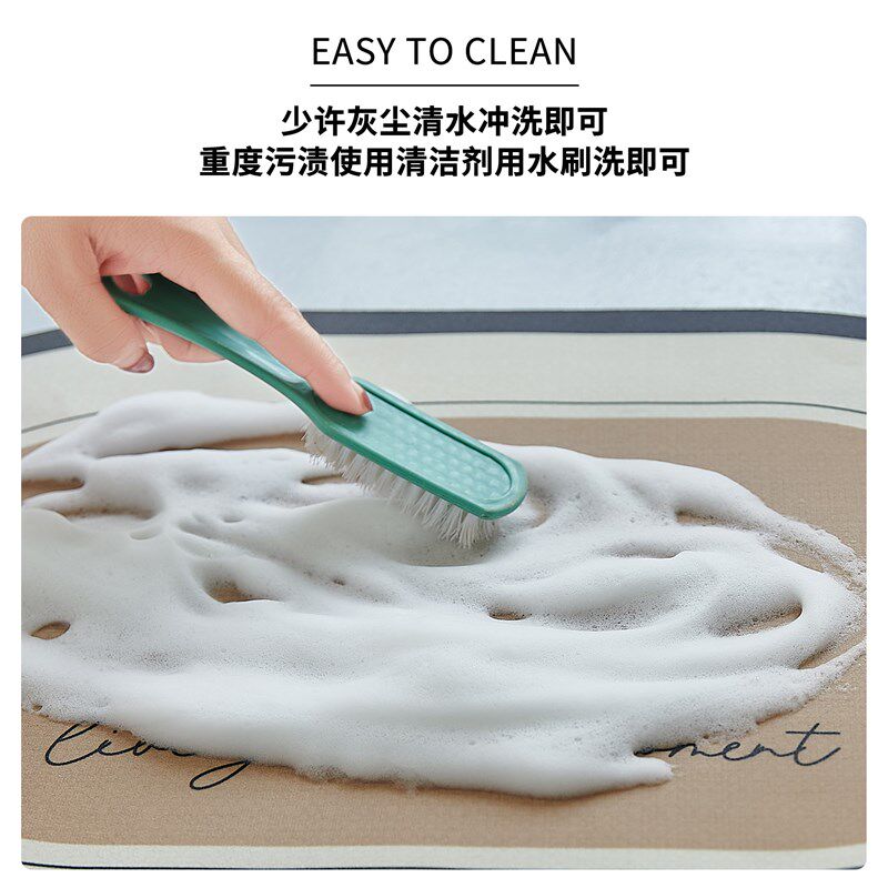 American-style special stair mat glue-free self-adhesive non-slip mat diatom mud solid wood step mat household rotating step carpet