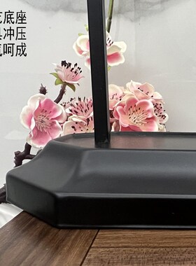 承沁陶瓷客厅摆件铁艺毛笔架家居摆饰新中式装饰书房桌面摆放乔迁