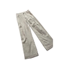 Oclin 70% high-end linen A-line trousers, three-dimensional pleated tailoring, fully hemmed lining, nouveau riche luxury