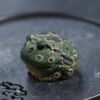 Yixing purple clay tea pet golden toad handmade tea play creative toad tea tray frog decoration tea accessories tea set accessories
