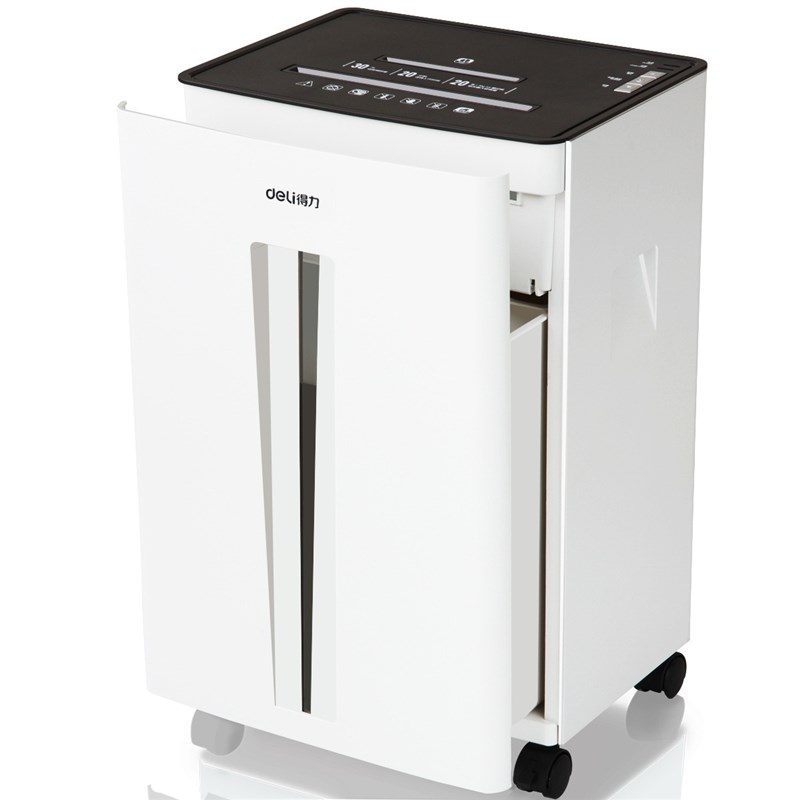Dynamic 9918 paper shredder can be used to staple CDs and staples. It is a high-power, large-scale business office multifunctional electric shredder.