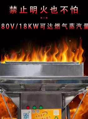 380V纯电肠粉机商用摆摊专用多功能全自动不锈钢蒸炉金威跨世纪