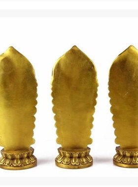 纯铜西方三圣摆件神像铜观音菩萨阿弥陀佛大势至佛像工艺品摆设