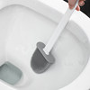 Xinjiang free shipping Japanese toilet brush without dead corners for toilet cleaning silicone brush wall-mounted toilet cleaning with cover