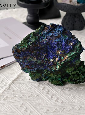 地心引力天然原石晶簇水晶摆件矿物矿石标本珍藏乔迁生日纪念礼物