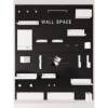 Hole board accessories storage board partition storage box hook storage box hardware girl storage rack round hole no punching