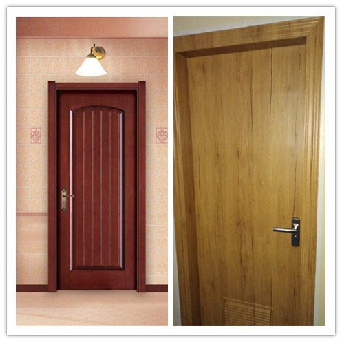 Stick the door theft sticker to the whole self-adhesive door protection, wooden door old house renovation bedroom, wooden room door sheet wood grain