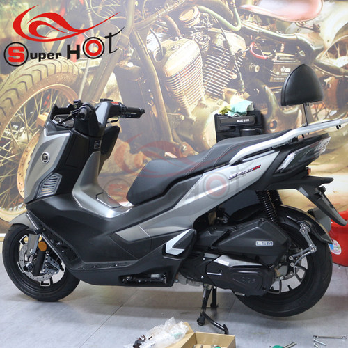 适用隆鑫无极SR150GT三業赛博ADV150改装配件后挡泥板挡水盾沙板 - 图2