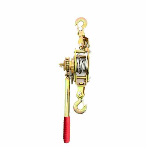 钢丝绳紧线器手动棘轮式紧绳器1-4T拉紧器机双钩手摇收紧器 - 图3