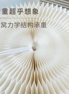 十八纸圆柱商品展示台橱窗展示架货架陈列圆形装饰台中岛落地流水