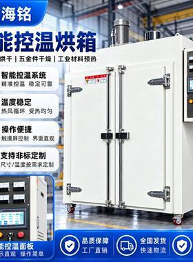 双门大容量大型工业烤箱落地式拖车烘箱智能控温恒温烘烤干燥箱