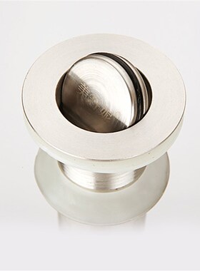 洗脸盆下水器洗手盆下水管台盆面盆排水管陶瓷盆防臭 弹跳不锈钢