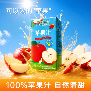 真果每刻苹果汁/青柠汁125ml*20盒