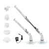 Electric cleaning brush brush crevice brush cleaning kitchen bathroom toilet brush spin mop household appliances cross-border