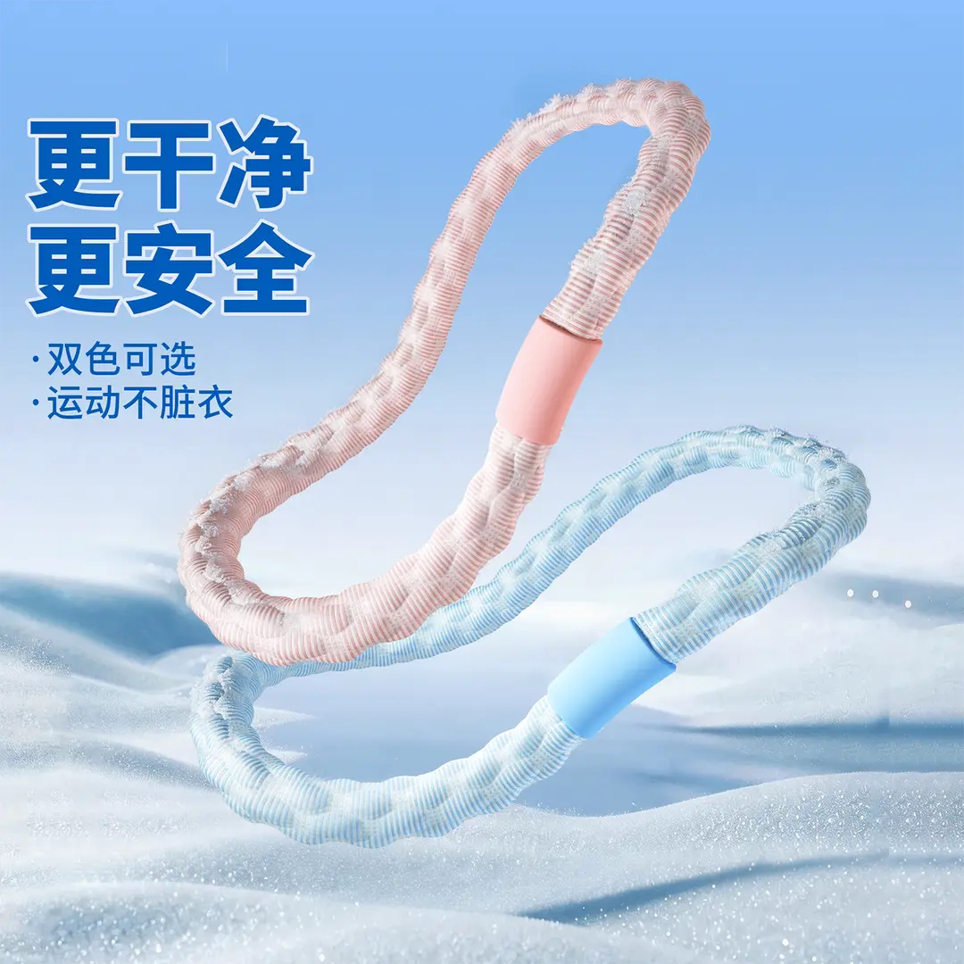 Soft spring fully wrapped hula hoop adult home indoor sports fitness training equipment SH