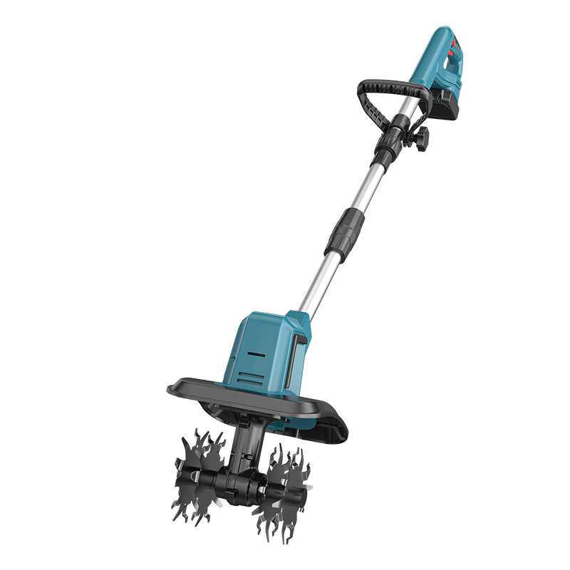 Source factory new lithium battery micro-tiller scarifier agricultural tiller small household electric hoe digging rotor