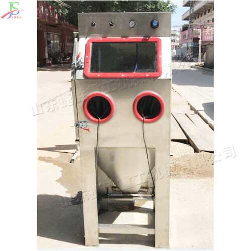 金属干湿两用除锈机 五金打磨喷砂机liquid sandblasting machine - 图0