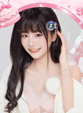 芭比手链女款女生蓝蝴蝶生日礼物