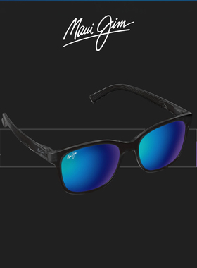 茂宜睛Maui Jim 男女运动高级偏光矩形全框太阳眼镜墨镜MJ0346SA