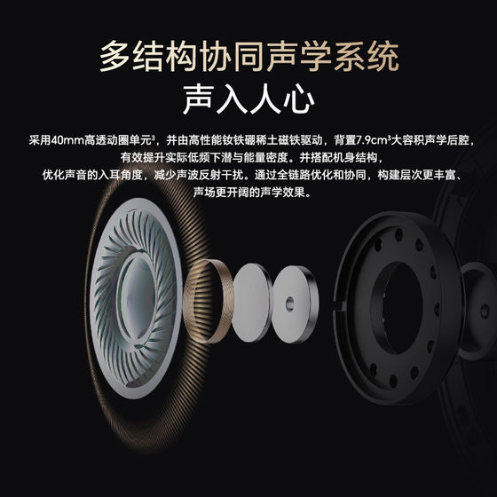 荣耀亲选头戴式耳机2代Codeler主动降噪荣耀蓝牙耳机电竞游戏无线