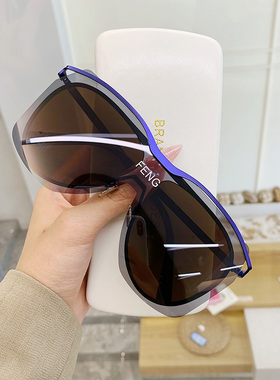 超大框个性潮人男开车女防风墨镜