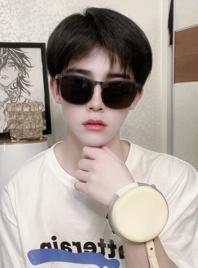 折叠眼镜防紫外线圆脸男女墨镜