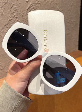 大框墨镜防紫外线复古韩版太阳镜