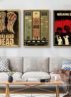 The Walking Dead Poster Rick Grimes/Daryl Dixon Print Poster
