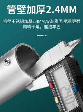 不锈钢管连接件固定件直接接头钢管外连接对接直通钢管延长连接件