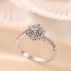 Confession Poem Cultured Diamond One Carat Proposal Diamond Ring