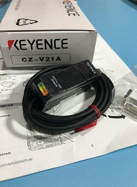 基恩士KEYENCE颜色标RGB传感器光纤放大器CZ-V21A/AP V1 K1P H37S