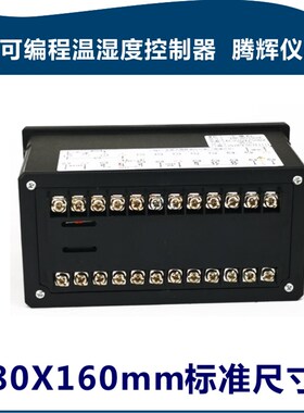 8段可编程温湿度控制器多路无纸记录仪工业级温度湿度测试巡检仪