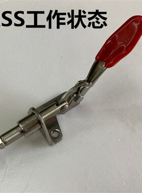 推拉式快速夹具/工装夹钳/压紧器 301A肘夹台钳手动木工具 直推式
