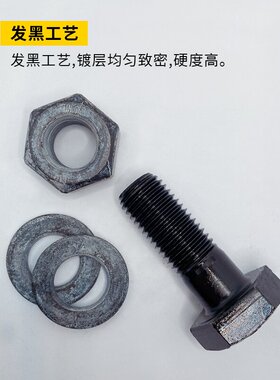 10.9S级大六角头钢结构螺钉Gb1228高强度螺栓M16M20M22M24M27M30