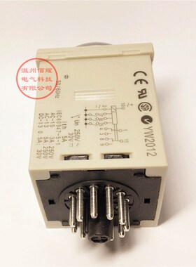H3CR-A 时间继电器100-240VAC 100-125VDC 24-240VAC/DC 12-48VAC