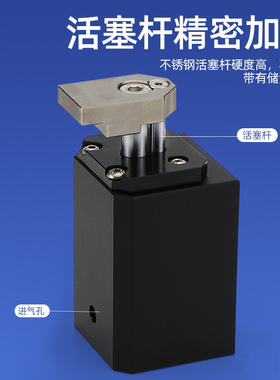 流水线挡停器阻挡气缸倍速链zdqc/zdq32-10 止挡气缸限位