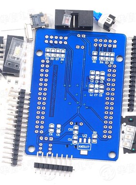 AVR ATmega64ATmega128开发板学习板核心板ATmega128【元件包】