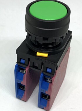 IDEC正品和泉YW1B-A1E10G A1E10R A1E11Y A1E01B 20G自锁按钮开关