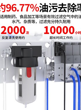 油水分离器空气过滤器气源处理器小型水气杂质分离气动喷漆调节AF