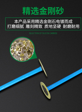 金刚砂切割片迷你小锯片玉石翡翠大理石切割打磨陶瓷美缝清缝工具