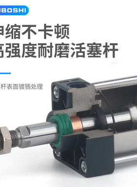 SC标准气缸SC40*25/50/75/100/125/150/175/200/250/300/350/400