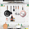 Hole board shelf tool wall hardware display rack wall-mounted multi-functional round hole hanging board hook material organizing shelf