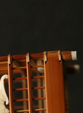 精品名家徽派李永攀纯手工精工制作小蝈蝈笼竹制方形扎嘴蛐蛐笼子