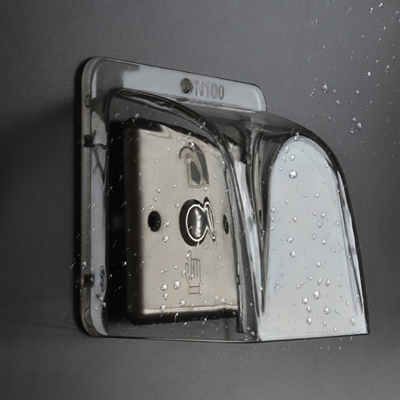 Haikang central control access control machine rain cover fingerprint attendance machine exit button switch waterproof cover outdoor protection box