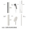 Bathroom cleaning, one set is enough, wall hanging storage